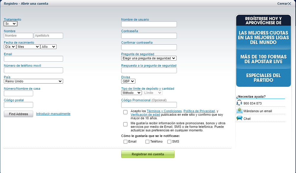 registro william hill