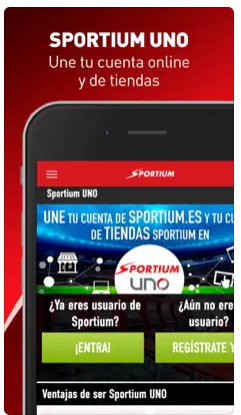 Sportium app