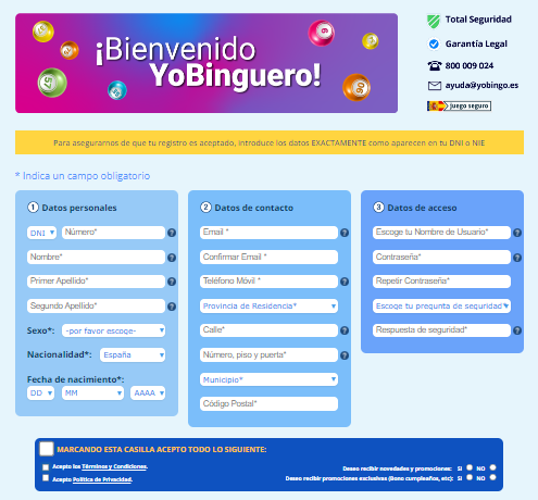 Yobingo codigo promocional