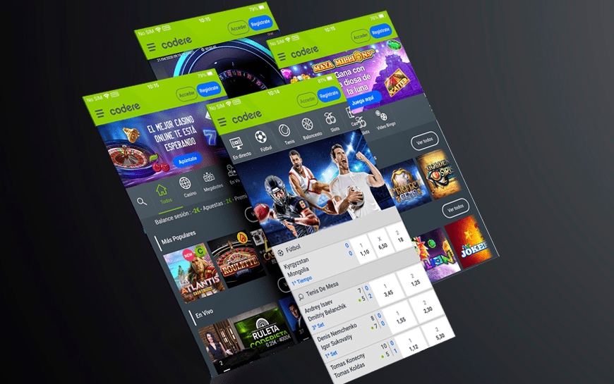 Aplicación para el móvil: Codere gana