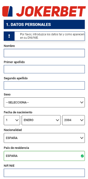Cómo acceder a Jokerbet móvil