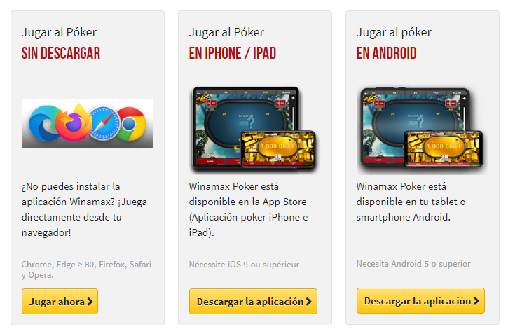 APLICACION DE WINAMAX