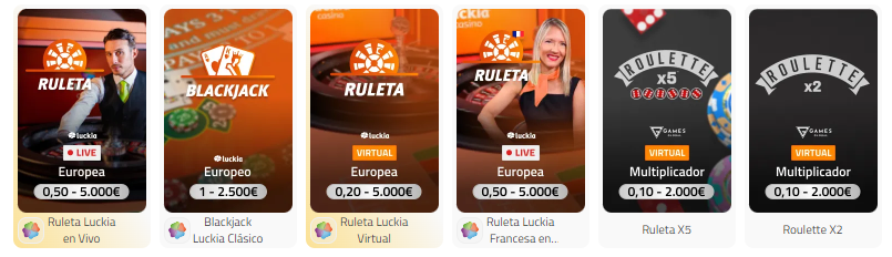 luckia casino en vivo