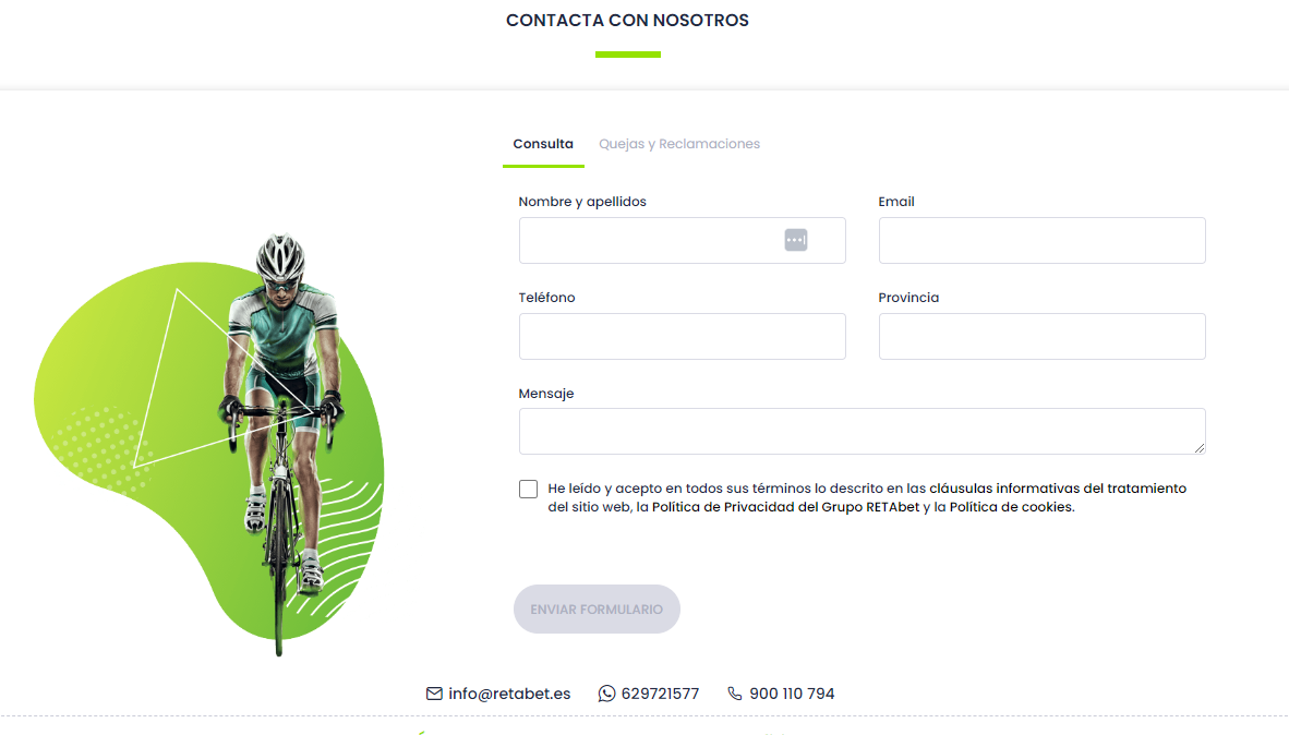 retabet servicio al cliente