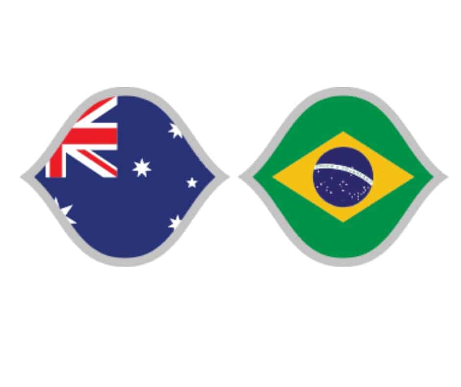 Pronóstico Australia vs Brasil amistoso mundial