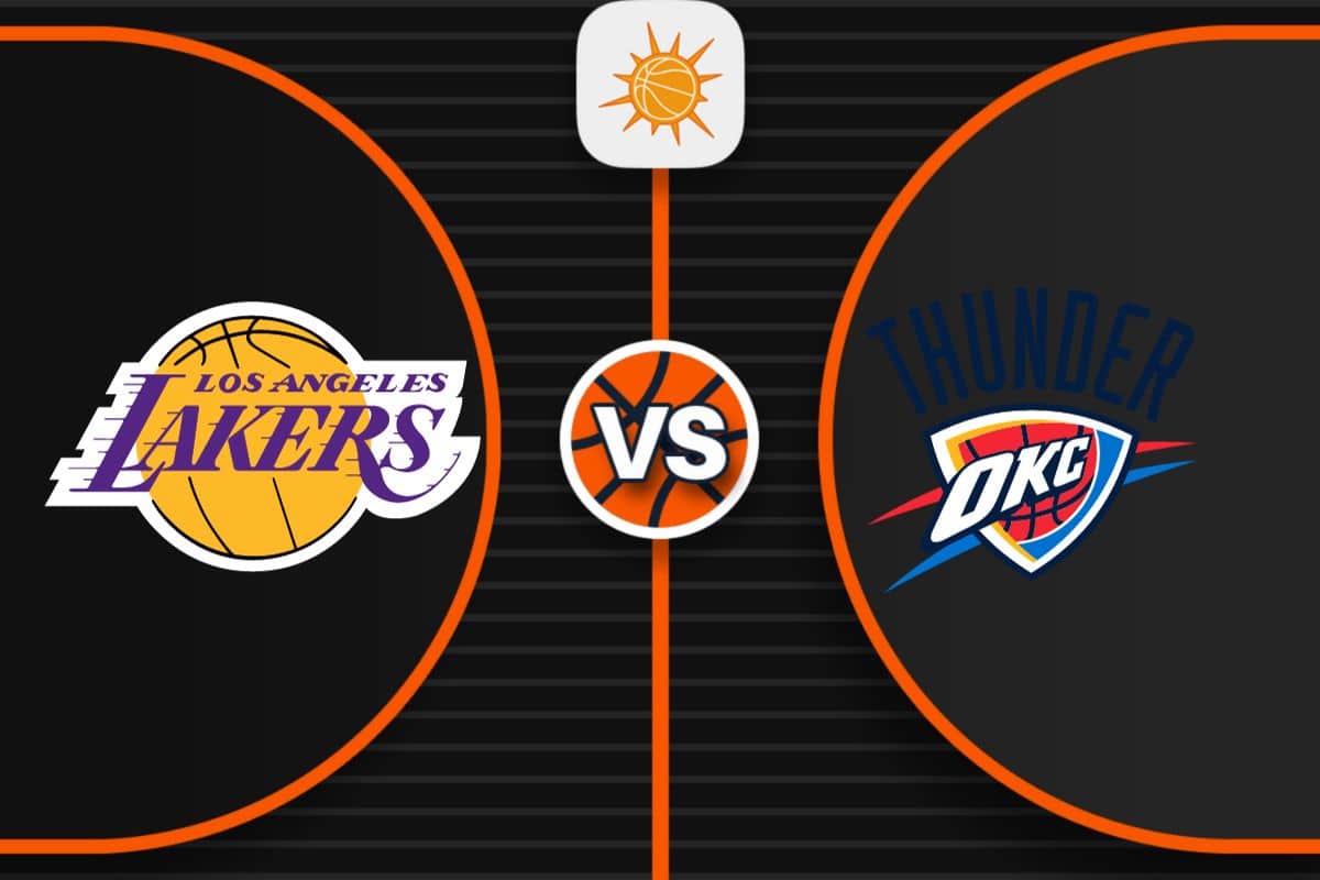 Pronóstico Los Angeles Lakers vs Oklahoma City Thunder NBA