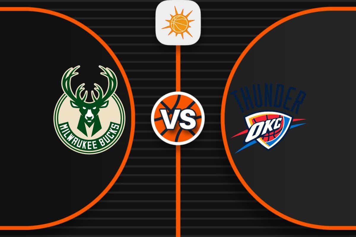 Pronóstico Milwaukee Bucks vs Oklahoma City Thunder NBA