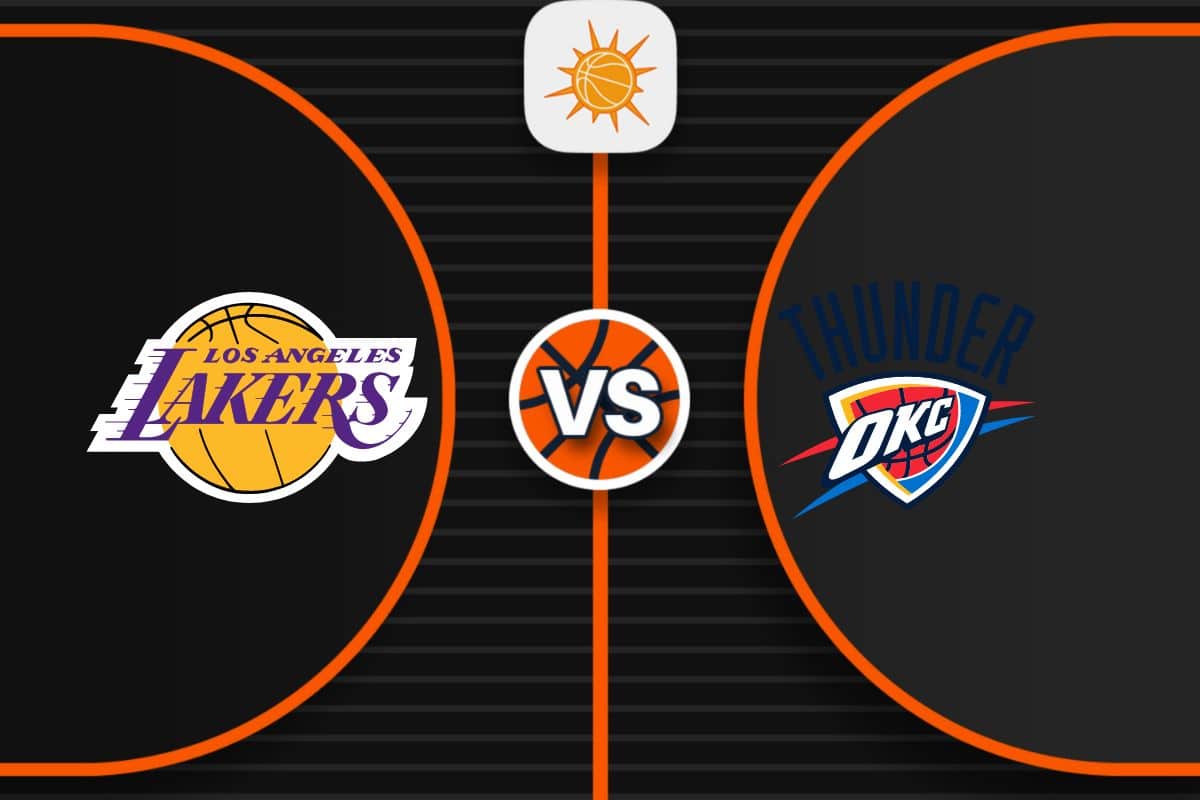 Pronóstico Los Angeles Lakers vs Oklahoma City Thunder NBA