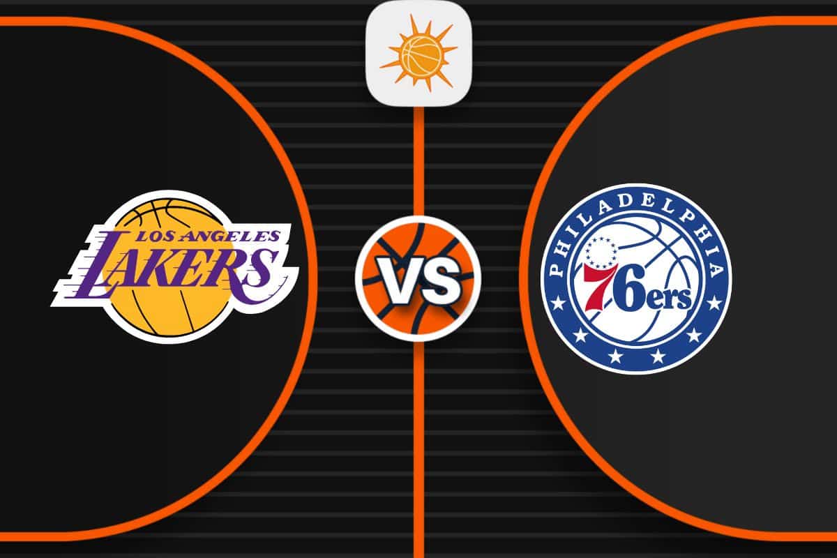 Pronóstico Los Angeles Lakers vs Philadelphia 76ers NBA