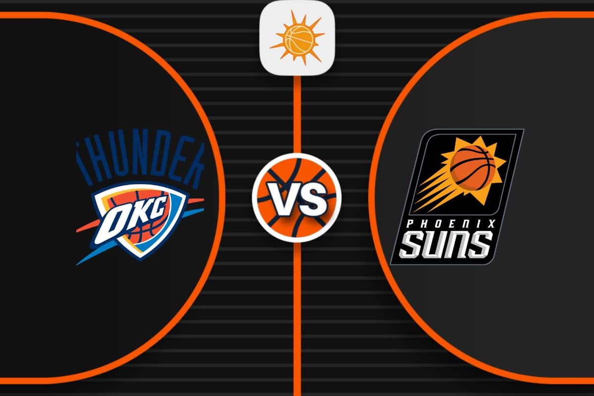 Pronóstico Oklahoma City Thunder vs Phoenix Suns NBA