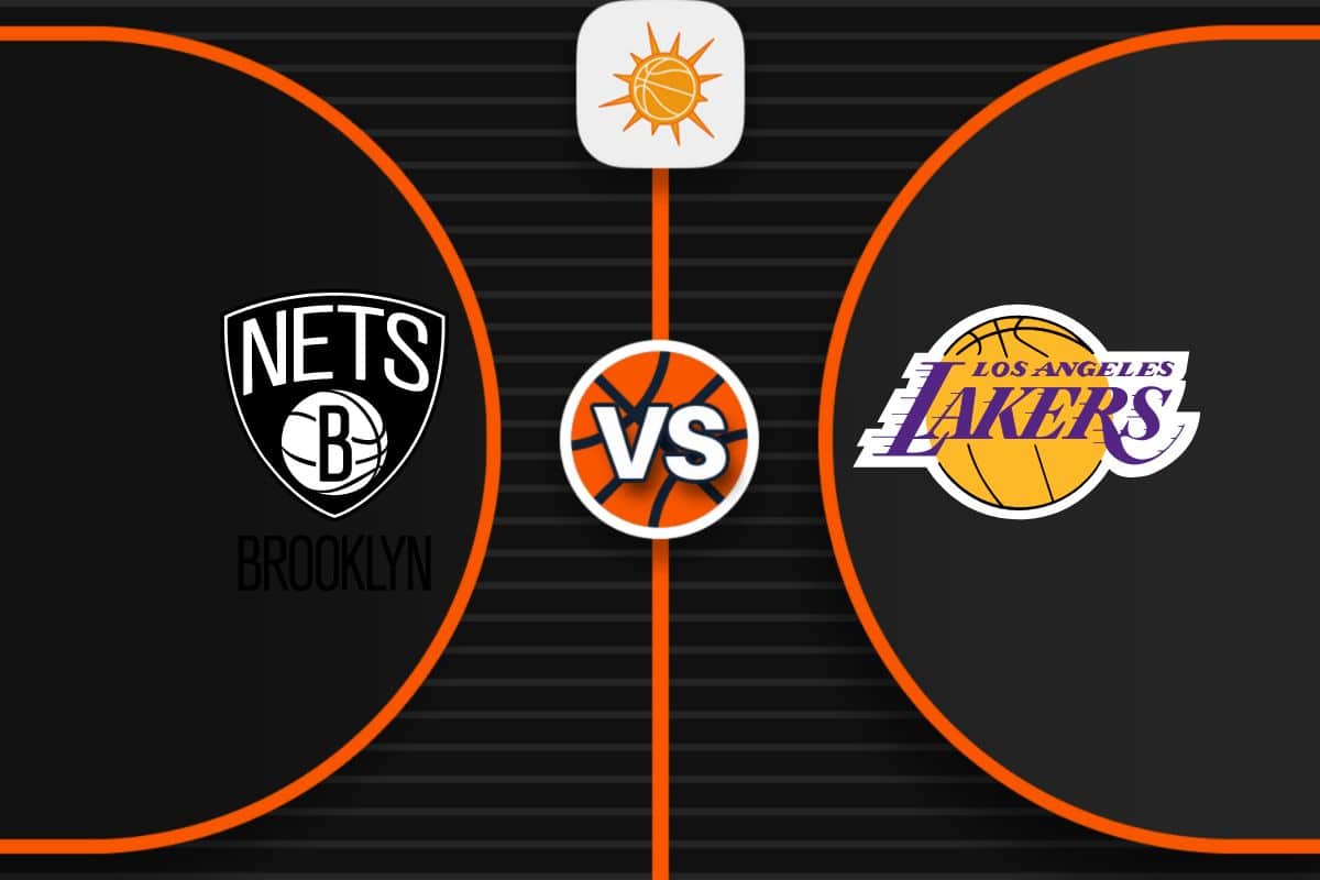 Pronóstico Brooklyn Nets vs Los Angeles Lakers NBA