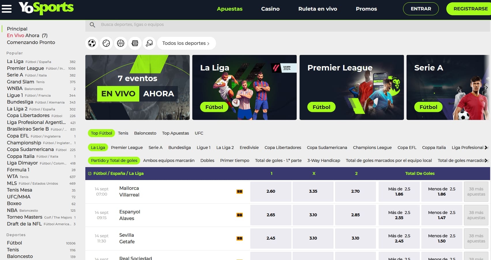 yosports apuestas 