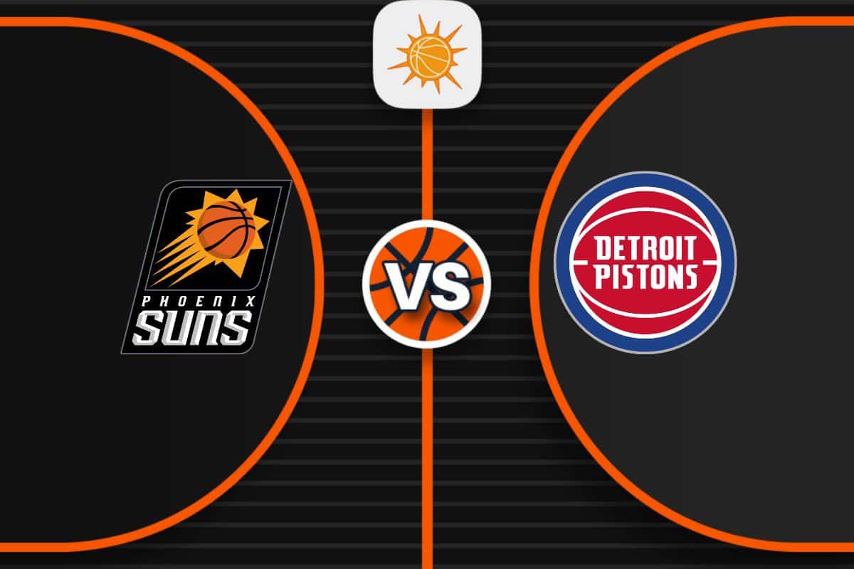 Pronóstico Phoenix Suns vs Detroit Pistons