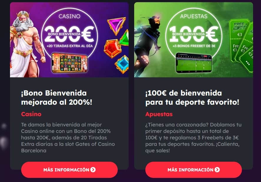 Código promocional Casino Barcelona