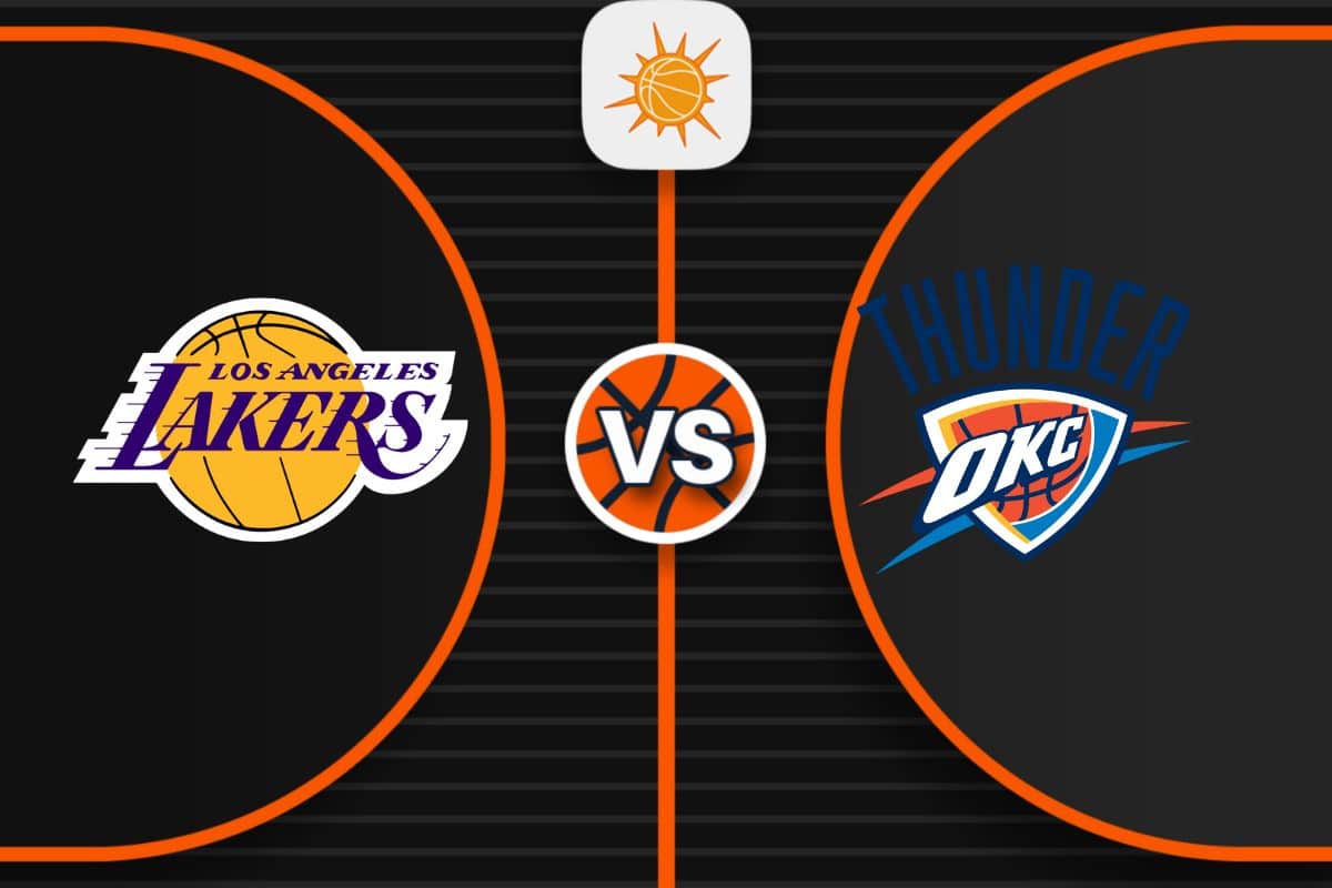 Pronóstico Los Angeles Lakers vs Oklahoma City Thunder