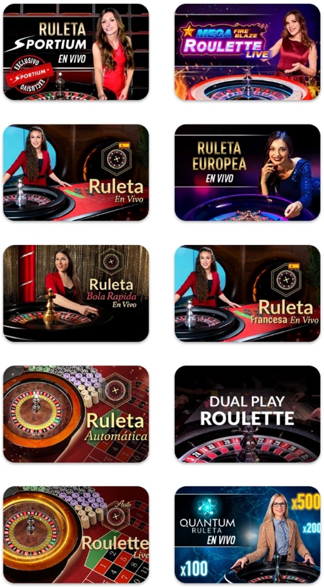 Sportium casino-Casino en vivo