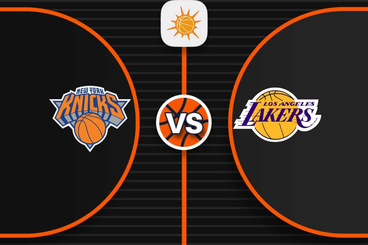 Pronóstico New York Knicks vs Los Angeles Lakers