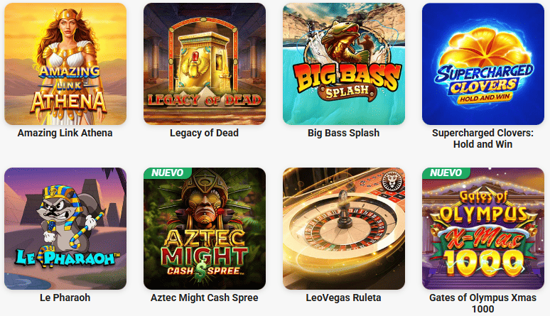 juegos casino leovegas