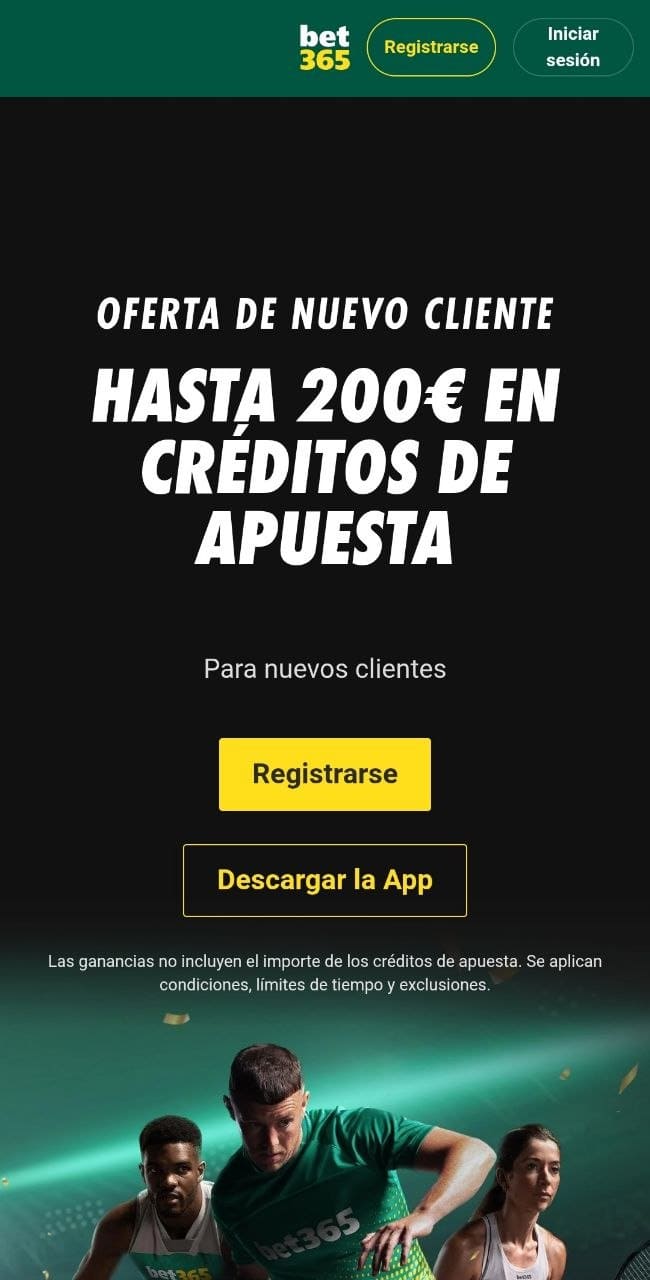 Bono de deportes de bet365