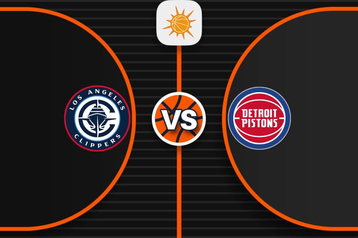 Pronóstico Los Angeles Clippers vs Detroit Pistons