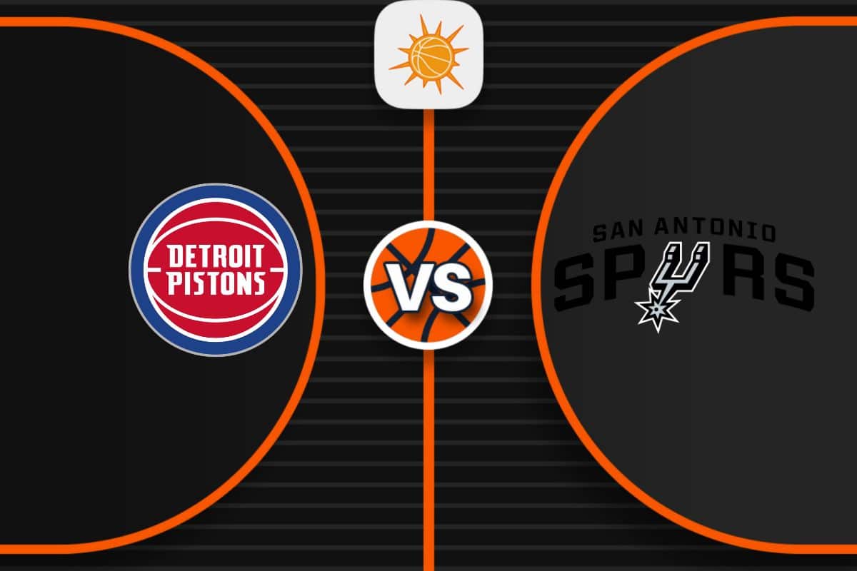 Pronóstico Detroit Pistons vs San Antonio Spurs