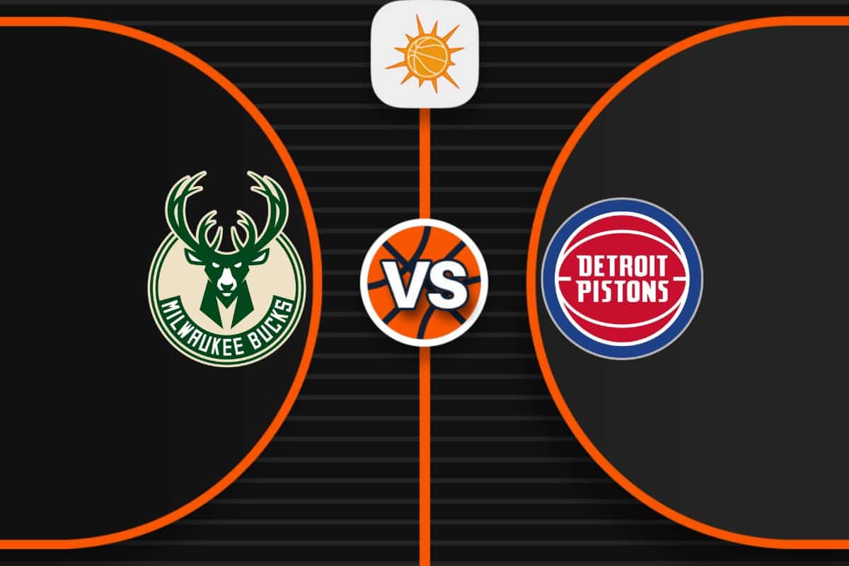 Pronóstico Milwaukee Bucks vs Detroit Pistons