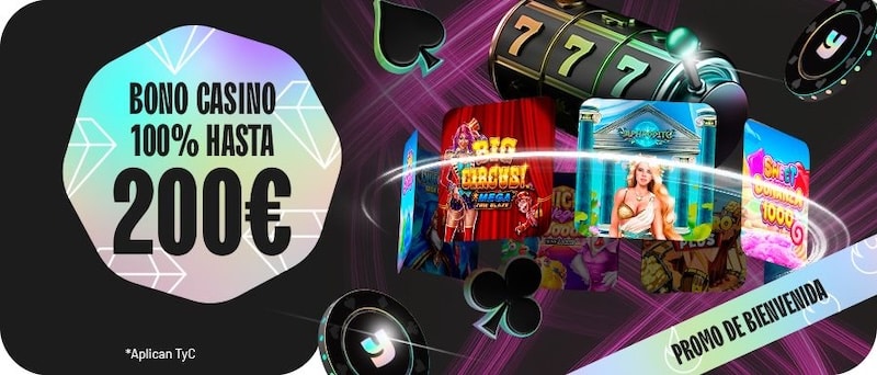 Obtén hasta 200 euros con tu bono de bienvenida de Yass Casino